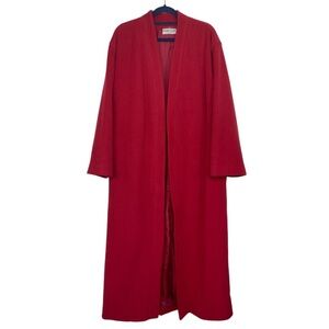 Giorgio Armani Red Long Coat
